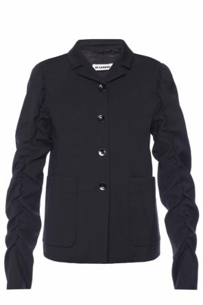 Blazer with gathered sleeves, zdjęcie 1 Blazer with gathered sleeves od JIL SANDER